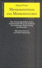 Eduard Picker - Menschenwürde und Menschenleben