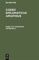Wilhel Kurze, Wilhelm Kurze - Codex diplomaticus Amiatinus - Band IV/2: Faksimiles. Lieferung 2