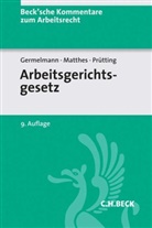 Claas-Hinric Germelmann, Claas-Hinrich Germelmann, Claas-Hinrich (Dr. Germelmann, Claas-Hinrich (Dr.) Germelmann, Reinhar Künzl, Hans-Christoph Matthes... - Arbeitsgerichtsgesetz