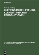 Meinolf Vielberg - Klemens in den pseudoklementinischen Rekognitionen
