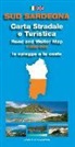 Enrico Spanu - Sud Sardegna. Carta stradale e turistica. Le spiagge e la costa 1:300.000