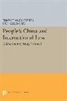 Hungdah Chiu, Jerome Alan Cohen, Jerome Alan Chiu Cohen, Cohen Jerome Alan - People''s China and International Law, Volume 1