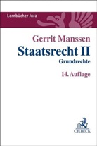 Gerrit Manssen - Staatsrecht II. Bd.2
