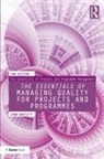 John Bartlett - Essentials of Managing Quality for Projects and Programmes