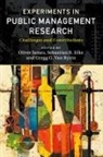 EDITED BY OLIVER JAM, Oliver James, Oliver (University of Exeter) Jilke James, Oliver James, Oliver (University of Exeter) James, Sebastian R. Jilke... - Experiments in Public Management Research