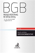 Beate Gsell, Jan D. Harke, Jan Dirk Harke, Wolfgan Krüger, Wolfgang Krüger, Stephan Lorenz... - BGB Reisevertrag, Kommentar