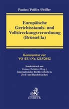 Davi Paulus, David Paulus, Evgeni Peiffer, Evgenia Peiffer, Max Peiffer - Europäische Gerichtsstands- und Vollstreckungsverordnung (Brüssel Ia)