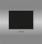 Foto-Bastelkalender 2018 silber datiert