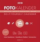 Foto-Bastelkalender 2018 datiert, rot