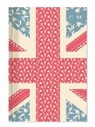 Collegetimer A6 day by day Union Jack 2017/2018