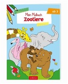 Helge Glatzel-Poch - Malbuch ab 3 - Zootiere