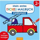 Mein erstes dickes Malbuch ab 2 - Fahrzeuge