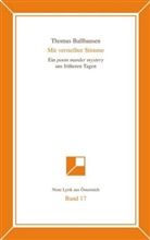 Thomas Ballhausen - Mit verstellter Stimme