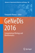 Panayioti Vlamos, Panayiotis Vlamos - GeNeDis 2016