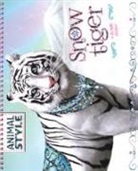 Snow Tiger. Animal style