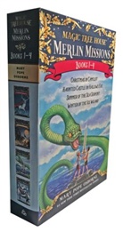 Mary Pope Osborne - Magic Tree House Merlin Missions Books 1-4 Boxed Set