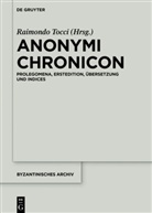 Raimond Tocci, Raimondo Tocci - Anonymi Chronicon