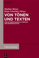 Mathia Mayer, Mathias Mayer, Schneider, Schneider, Katja Schneider - Von Tönen und Texten