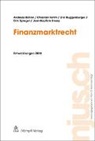 Andrea Bohrer, Andreas Bohrer, Jean-Baptiste Emery, Eric Huggenberger, Christia Rehm, Christian Rehm... - Finanzmarktrecht
