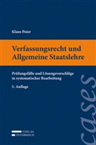 Klaus Poier - Verfassungsrecht und Allgemeine Staatslehre