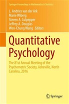 Steven A Culpepper et al, L. Andries van der Ark, Steven A. Culpepper, Jeffrey A. Douglas, L. Andries van der Ark, Wen-Chung Wang... - Quantitative Psychology