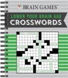 Brain Games, Publications International Ltd, Ltd Publications International - Brain Games - Lower Your Brain Age: Crosswords