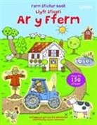 Sam Taplin, Cecilia Johansson - Llyfr Sticeri ar y Fferm/Farm Sticker Book