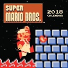 Nintendo, Nintendo Usa, Pokemon - Super Mario Bros. (Tm) 2018 Wall Calendar (Retro Art)