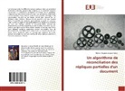 Milliam Maxime Zekeng Ndadji - Un algorithme de réconciliation des répliques partielles d'un document