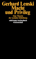 Gerhard Lenski - Macht und Privileg