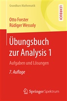 Ott Forster, Otto Forster, Rüdiger Wessoly - Übungsbuch zur Analysis. Bd.1