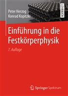 Peter Herzog, Konra Kopitzki, Konrad Kopitzki - Einführung in die Festkörperphysik