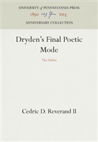 Cedric D Reverand Ii, Cedric D. Reverand Ii, Cedric D. Reverand II - Dryden's Final Poetic Mode