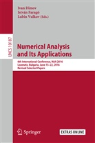 Ivan Dimov, Istvá Faragó, István Faragó, Lubin Vulkov - Numerical Analysis and Its Applications