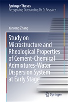 Yanrong Zhang - Study on Microstructure and Rheological Properties of Cement-Chemical Admixtures-Water Dispersion System at Early Stage