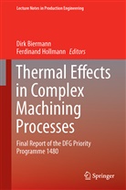 Biermann, D Biermann, D. Biermann, Dirk Biermann, Hollmann, Hollmann... - Thermal Effects in Complex Machining Processes