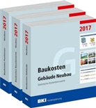 BKI Baukosteninformationszentrum - BKI Baukosten Gebäude + Bauelemente + Positionen Neubau 2017, 3 Bde.