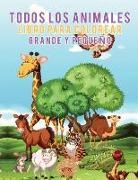 Young Scholar - Todos los animales Libro para colorear grande y pequeño