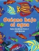 Young Scholar - Océano bajo el agua para colorear peces y vida marina