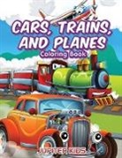 Jupiter Kids - Cars, Trains, and Planes Coloring Book