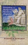 Robert Edwards, Robert R. Edwards - Invention and Authorship in Medieval England