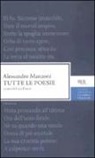 Alessandro Manzoni, L. Danzi - Tutte le poesie
