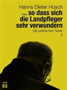 Hanns Dieter Hüsch, Helmu Lotz, Helmut Lotz - ... so dass sich die Landpfleger sehr verwundern