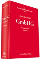 Jürge Ensthaler, Jürgen Ensthaler, Jens Th. Füller, Jens Thomas Füller - GmbHG - Kommentar