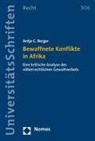 Antje C Berger, Antje C. Berger - Bewaffnete Konflikte in Afrika