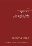 Michael Stein - Update 2017: Die verfallene Option in der Abgeltungsteuer
