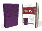 Thomas Nelson, Thomas Nelson - Nkjv, Deluxe Gift Bible, Leathersoft, Purple, Red Letter Edition,