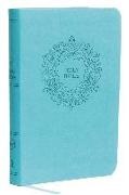 Thomas Nelson,  Thomas Nelson - NKJV, Value Thinline Bible, Compact, Imitation Leather, Blue, Red - Letter Edition, Comfort Print
