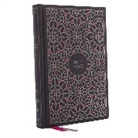 Thomas Nelson, Thomas Nelson - Nkjv, Thinline Bible, Large Print, Cloth Over Board, Gray;pink, Red