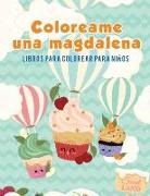 Coloring Pages for Kids - Coloreame una magdalena